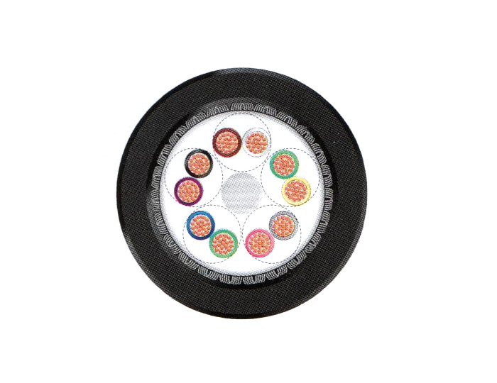 護(hù)套加強(qiáng)型數(shù)據(jù)傳輸屏蔽電纜 LI2YCYv-TP